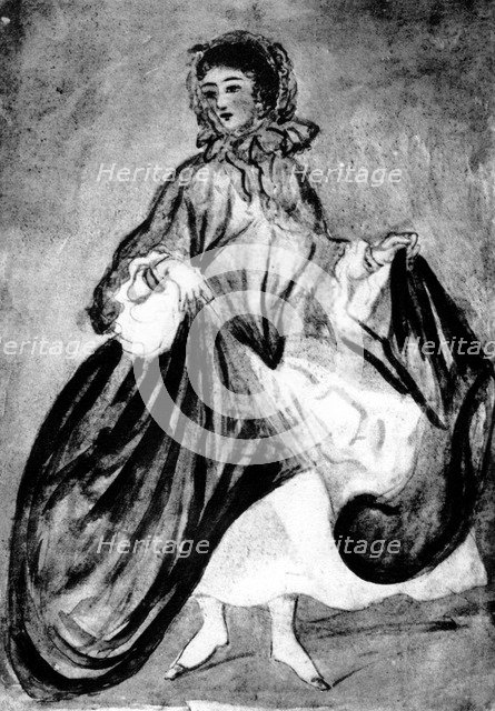 'Study of a Woman', 19th century, (1930).Artist: Constantin Guys