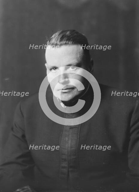 Commander E.C. Brown, portrait photograph, 1918 Mar. Creator: Arnold Genthe.