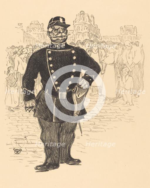 Peace in the Streets, late 19th-early 20th century. Creator: Theophile Alexandre Steinlen.