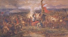 Battle of the Standard, Northallerton, Yorkshire, 22nd August 1138, (1880).  Artist: Sir John Gilbert