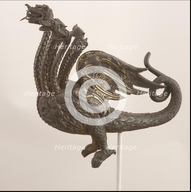 Helmet Crest for the Burgonet of Sforza Pallavicino (1519-1585), Italian, Milan, ca. 1560. Creator: Unknown.