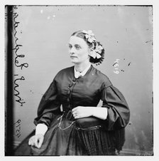 Mrs. Eldridge, between 1855 and 1865. Creator: Unknown.