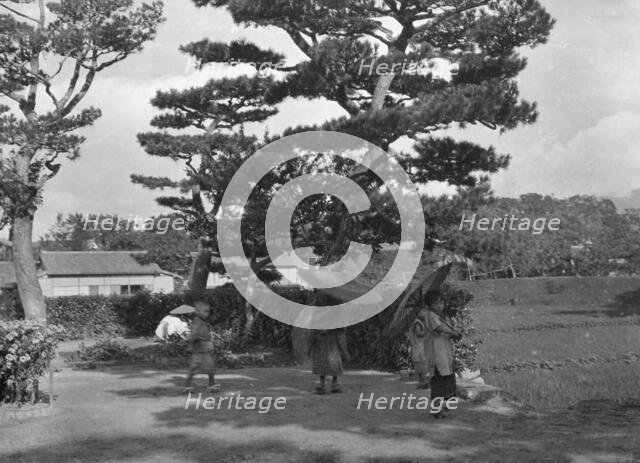 Travel views of Japan and Korea, 1908. Creator: Arnold Genthe.
