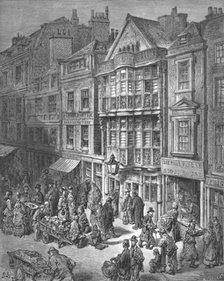 'Bishopsgate Street', 1872.  Creator: Gustave Doré.