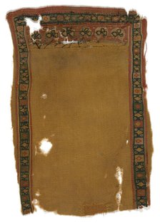 Fragment (From a Tunic), Egypt, Roman period (30 B.C.- 641 A.D.), 5th/6th century. Creator: Unknown.