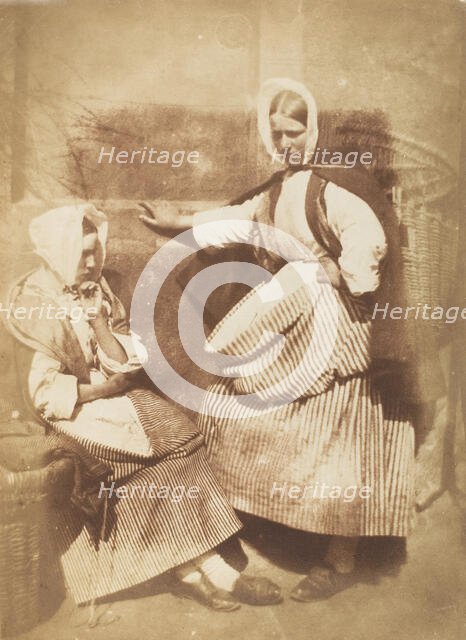 Newhaven Fishwives, 1843-47. Creators: David Octavius Hill, Robert Adamson, Hill & Adamson.