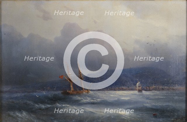 View of Trebizond from the sea.