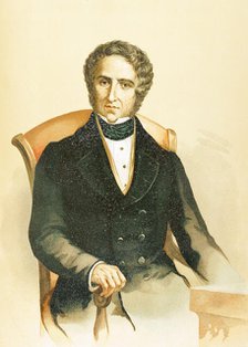 Portrait of Juan Alvarez de Mendizábal (1790-1853), Spanish politician and financier, 1893.  Creator: Unknown.