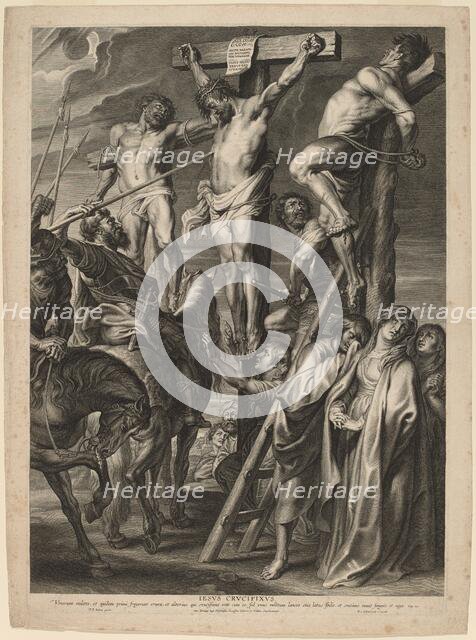 Le Coup de Lance, 1631. Creator: Boetius Adams Bolswert.