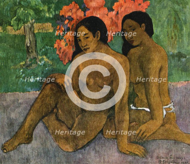 'And the Gold of their Bodies', 1901 (1939).Artist: Paul Gauguin