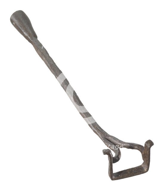 Cattle branding iron used by the Bell family, ca. 1878. Creator: Unknown.