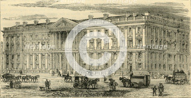 'New General Post Office, St. Martin's-Le-Grand', c1872. Creator: Unknown.