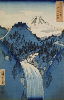 In the Mountains of Izu Province, 1858-1859. Creator: Utagawa Hiroshige II.