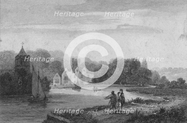 'Bisham Abbey', 1810. Artist: William Bernard Cooke.