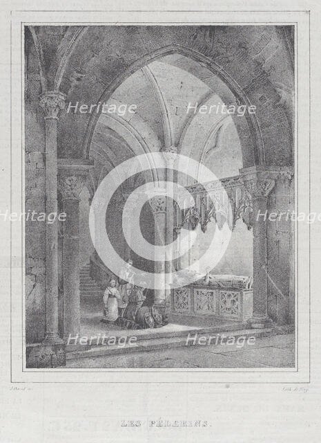 Les Pélerins, ca. 1834. Creator: Anon.