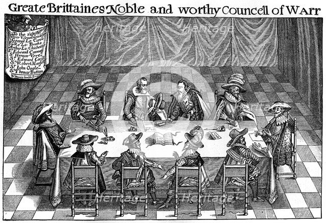 The Council of War, 1623-1624, (1893). Artist: Unknown