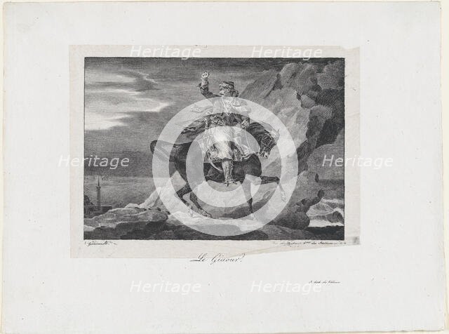 The Giaour, 1820. Creator: Theodore Gericault.