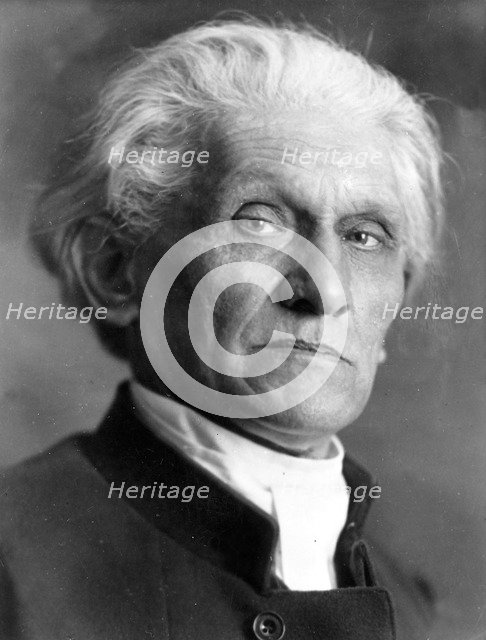 Portrait of Stefan George (1868-1933). Creator: Anonymous.