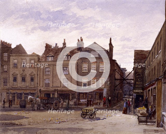 St James's Place, Aldgate, 1884. Artist: John Crowther