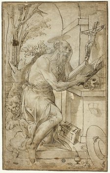 Saint Jerome in Penitence, 1575/85. Creator: Unknown.
