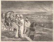 The Wise Men out of the East, 1868. Creator: John La Farge.