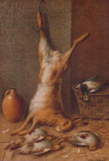 'Still Life  Hare', c1895. Artist: William Cruikshank.