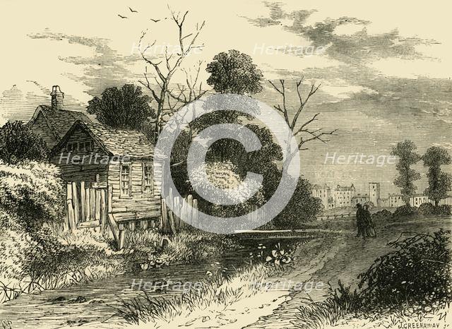 'The Fleet River, near St. Pancras, 1825', (c1876). Creator: Unknown.