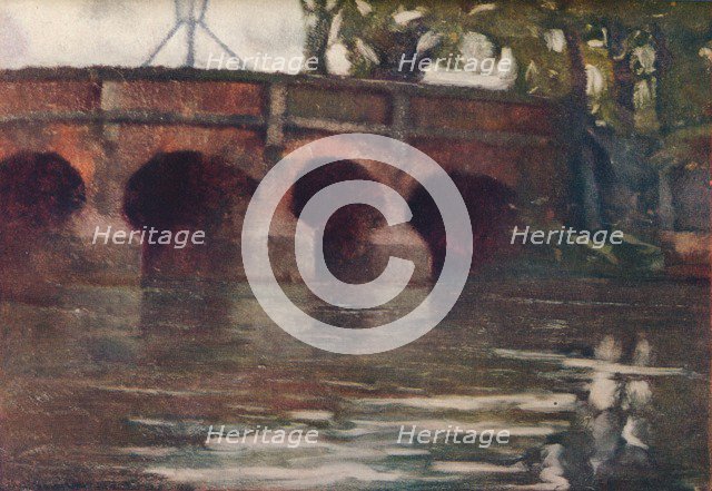 'The Bridge', c1911. Artist: Edward Leslie Badham.