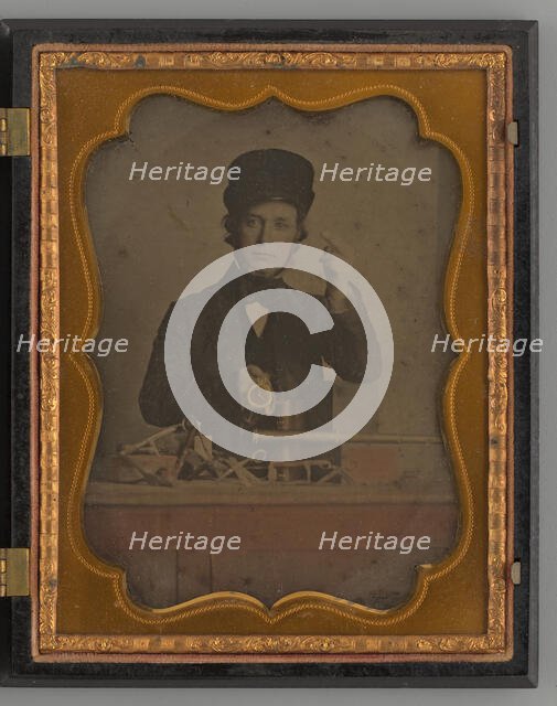 Untitled (Portrait of a Man), 1865. Creator: Unknown.