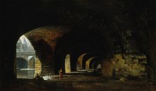 The vault of Quai de Gesvres, 1815. Creator: Auguste Jacques Regnier.