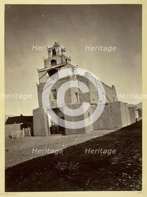 The Church of San Miguel, the Oldest in Santa Fe, N.M., 1873. Creator: Tim O'Sullivan.