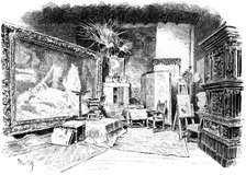 The studio of Karl von Piloty, c1880-1882. Artist: Unknown