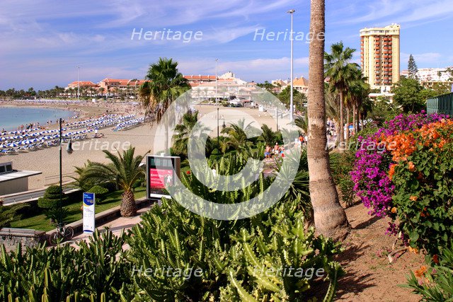Playa de las Vistas, Los Cristianos, Tenerife, Canary Islands, 2007.