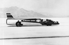 'Wingfoot Express' Land Speed Record car, 1964. Artist: Unknown