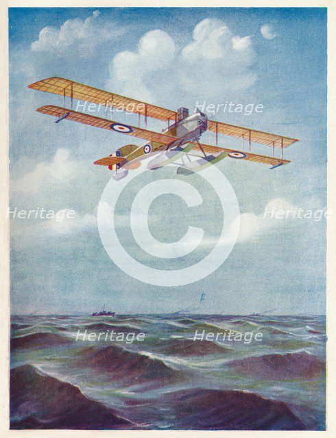 'The Eyes of the Fleet: A Short Seaplane', c1918 (1919). Artist: Geoffrey Watson.
