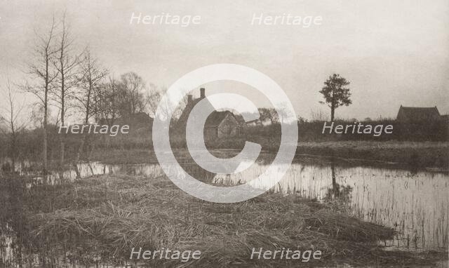 Evening, 1886. Creator: Peter Henry Emerson.