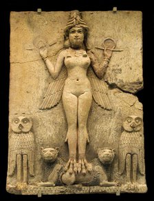 Ishtar, Queen of Night, 19th century BC. Artist: Assyrian Art  