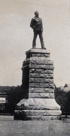 South Africa: a monument to Cecil Rhodes, 1905. Creator: Sir William Crookes.