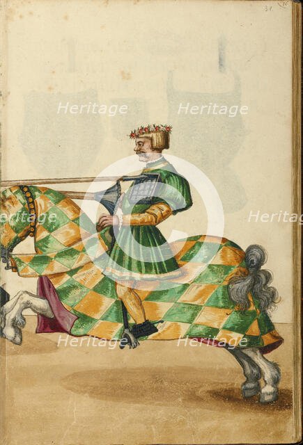 A Tournament Contest, about 1560-1570. Creator: Unknown.