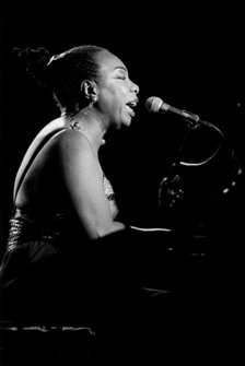 Nina Simone, Maastricht Jazz Festival, 1992. Creator: Brian Foskett.