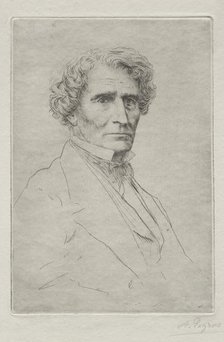 Hector Berlioz. Creator: Alphonse Legros (French, 1837-1911).