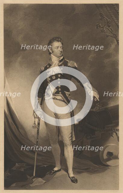 Sir Philip Bowes Vere Broke, published 1816. Creator: Charles Turner.