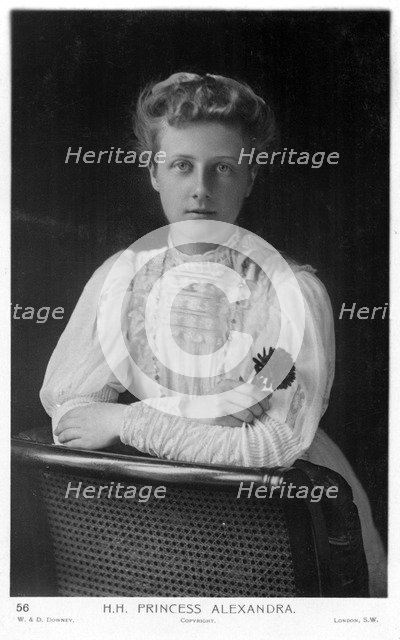 Princess Alexandra of the United Kingdom, c1910. Creator: Unknown.