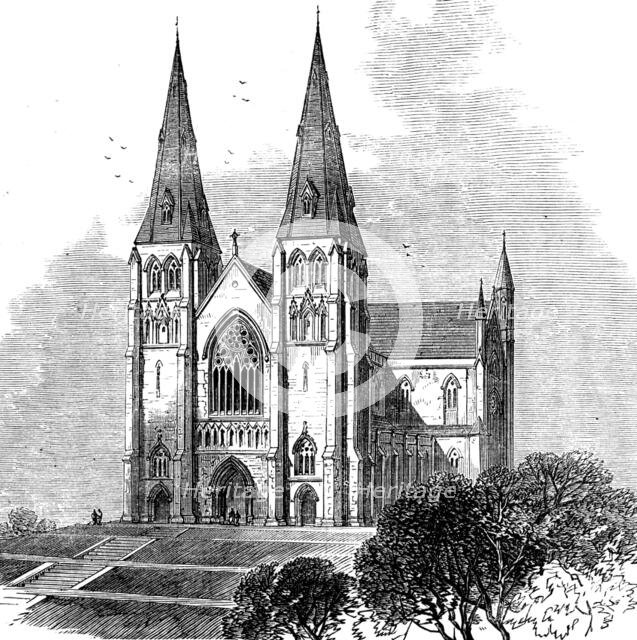 The new Roman Catholic Cathedral at Armagh, 1873. Creator: Unknown.