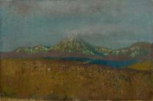 Digging out Potatoes under the Tatras, 1878 - 1880. Creator: Ladislav Mednyanszky.