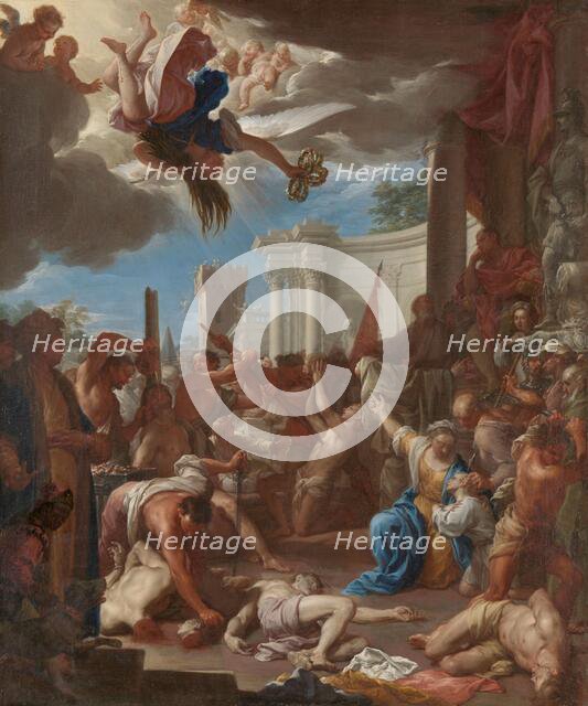The Martyrdom of the Seven Sons of Saint Felicity, 1709. Creator: Francesco Trevisani.