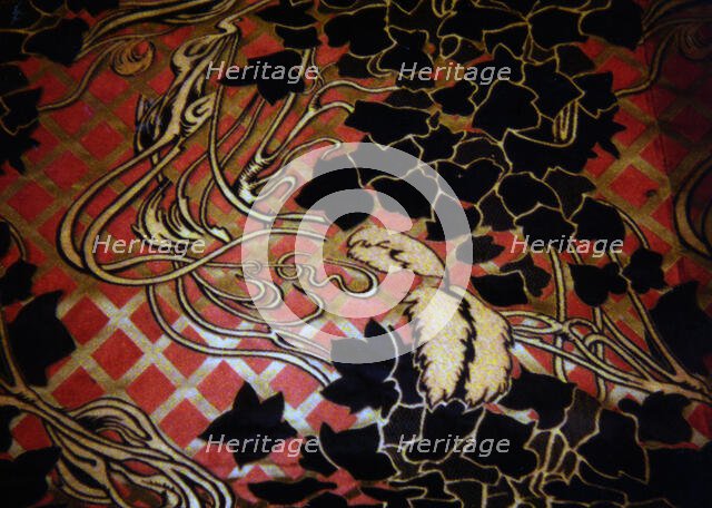 Panel, France, 1890s. Creator: Unknown.