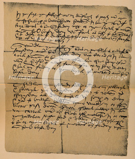 Directions for movement of troops prior to the battle of Solway Moss, (1542), 1889. Artist: James Stillie