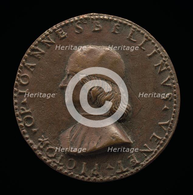 Giovanni Bellini, c. 1430-1516, Venetian Painter [obverse], c. 1470/1480. Creator: Vittore Gambello.