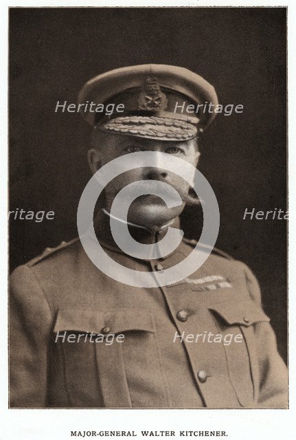 Frederick Walter Kitchener, British soldier, c1900. Artist: Anon